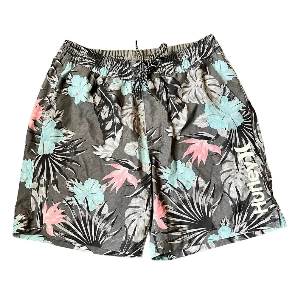 Hurley Men's MD Graphic Swim Trunks